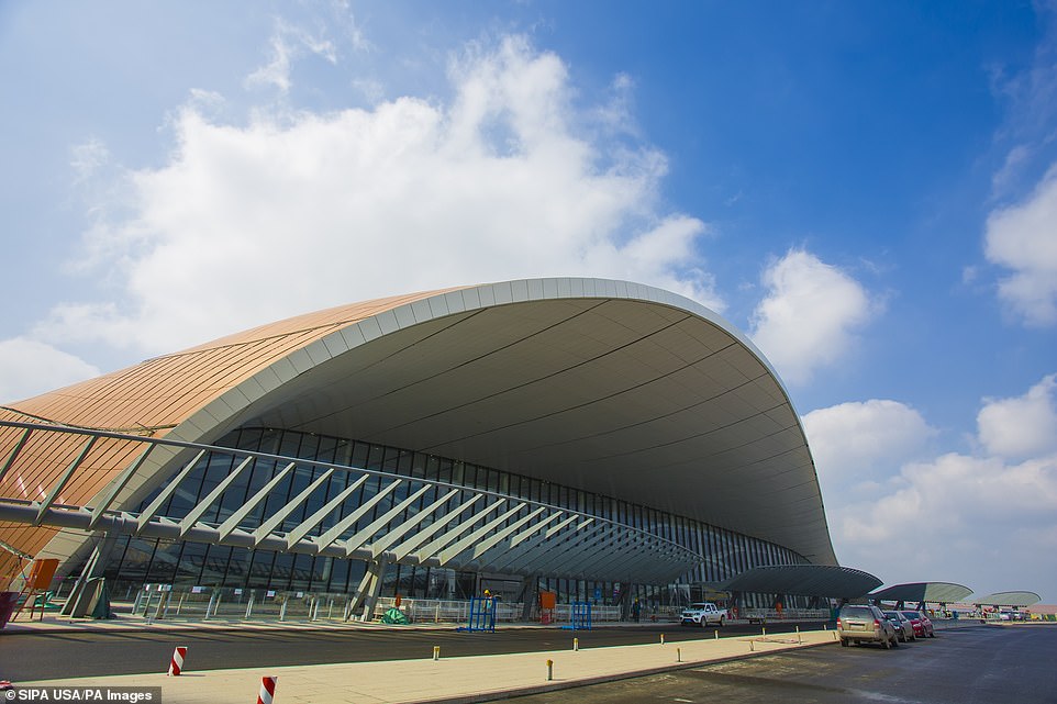 13335418-7183251-carriers_including_air_china_and_china_eastern_airlines_are_send-a-22_1561553247532 Carriers including Air China and China Eastern Airlines are sending their aircraft to the airport for test flights from next week. The £9 billion airport, which will have seven runways, is scheduled to complete on June 30 and open on September 30