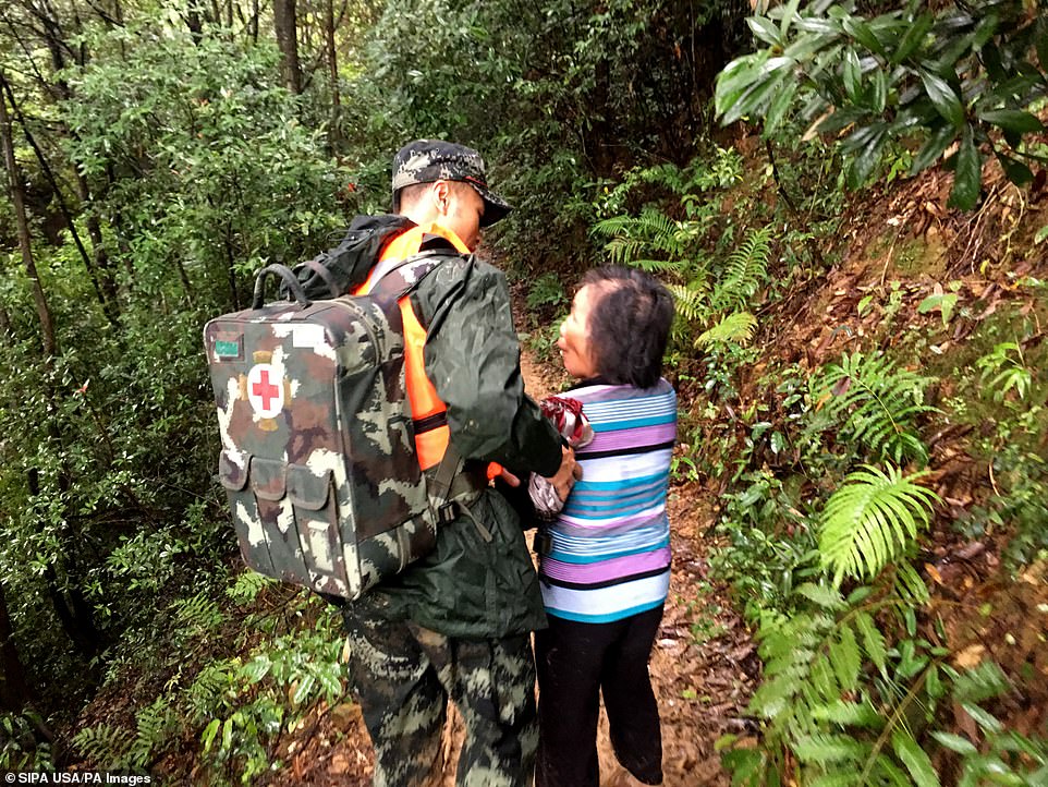 14789900-7142225-image-a-29_1560521845771 More than 4.5 million people have been affected and 300,000 have been evacuated, reported Xinhua yesterday