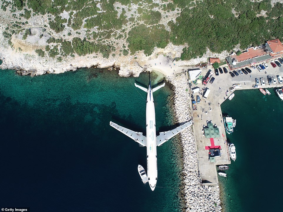 14790620-0-image-a-49_1560520234051 It is hoped that the sunken A330 will revive diving tourism in northwestern Turkey