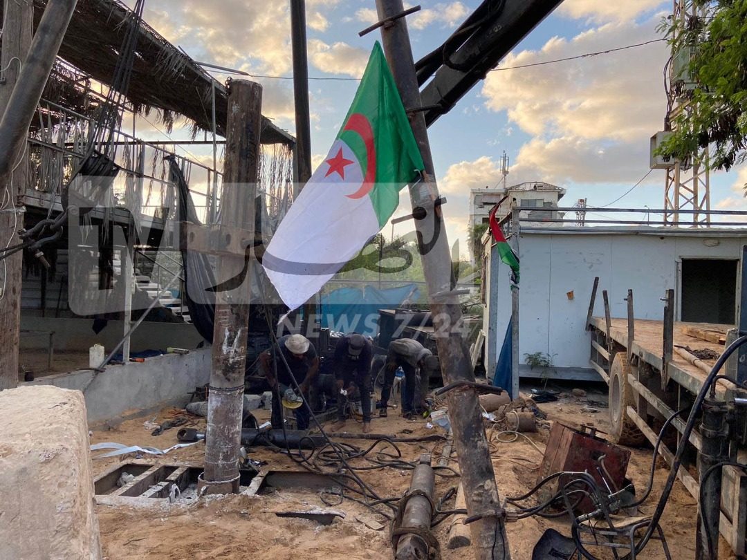 1500x9999-c-42 بالصور.. حفر بئر ماء بتمويل جزائري بحي الشجاعية في غزة