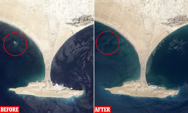 15678364-0-image-a-22_1562339067736 Indian Ocean finally engulfs 'earthquake island' which was created six years ago