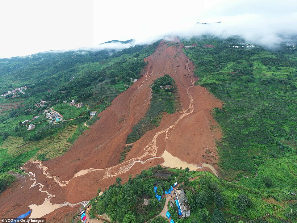16430960-7279739-image-a-57_1563965436460 Authorities are also investigating a survivor's claim that eight visitors were also missing after the landslide hit