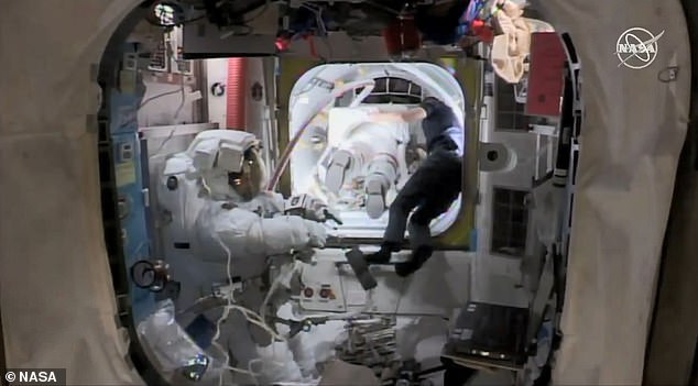 19884350-7588111-image-a-24_1571403009683 NASA makes history as two women astronauts embark on the first ever all-female spacewalk from the ISS