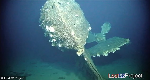 20866358-7673005-image-a-30_1573488698805 Armed with the new coordinates, researchers headed out to the waters near Okinawa in the spring and found the lost sub in June, resting 1,400ft deep underwater