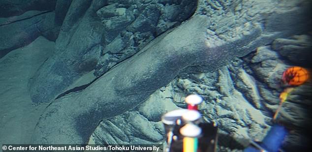 21885424-7761821-image-a-48_1575587277096 A small, young volcano has been discovered in the oldest section of the Pacific plate. This ‘petit-spot’ volcano is about 1,500 feet high and thought to have last erupted less than three million years ago