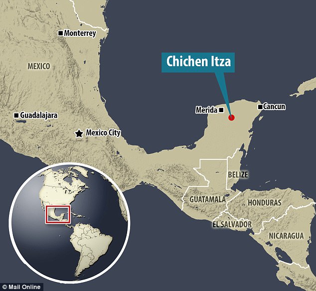 The Maya who built Chichen Itza came to dominate  the Yucatan Peninsula in southeast Mexico, shown above, for hundreds of years before dissappearing mysteriously in the 8th and 9th century AD