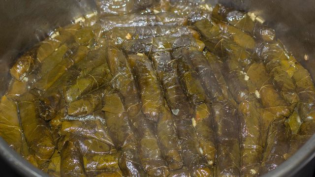 ورق عنب ملفوف ورق عنب ملفوف