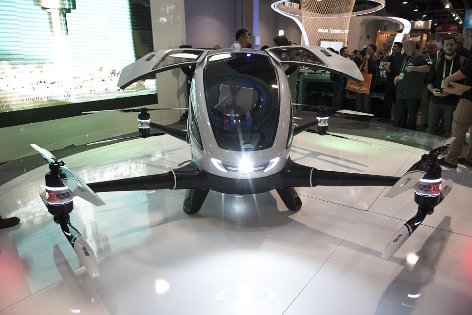 'I think in all of us there is that little kid in all of us that says I want to fly,' said founder George Yan. 'I don¿t want to get a pilot license after five or 10 hours of flying, I want to do it right away. We¿re making that dream happen'