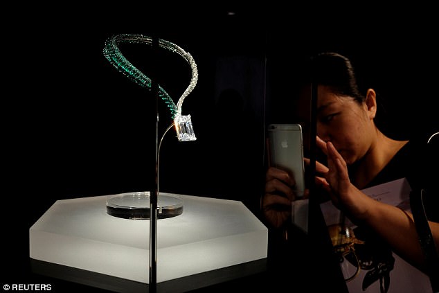 The rough was analysed in Antwerp and cut in New York, where a team of 10 diamond-cutting specialists were involved in mapping, plotting, cleaving, laser-cutting and polishing the giant rough rock into a polished, flawless diamond