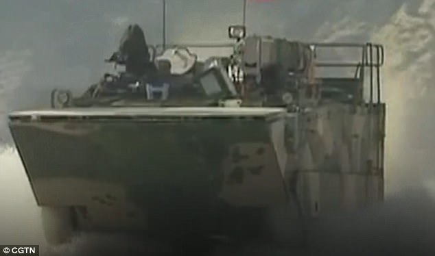 The amphibious vehicle is said to be the fastest of its kind in the world by its state-run maker
