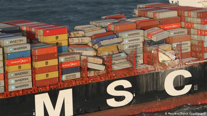 MSC Zoe (Reuters/Dutch Coastguard) MSC Zoe (Reuters/Dutch Coastguard)