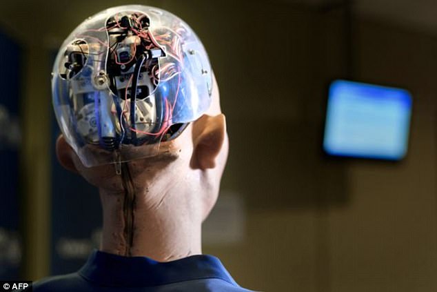 The humanoid robot, which is modelled after Audrey Hepburn, was speaking during an interview this week when she said that family is 'a really important thing'