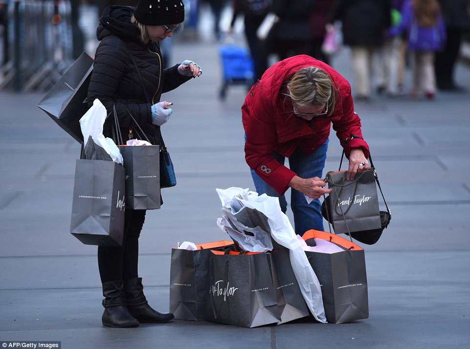 MANHATTAN: Lord & Taylor, another popular NYC department store, attracted others with its deals 