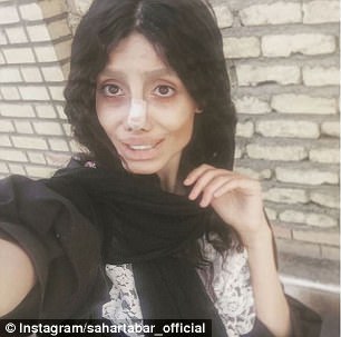 Sahar appears to have transformed herself in the space of a few months