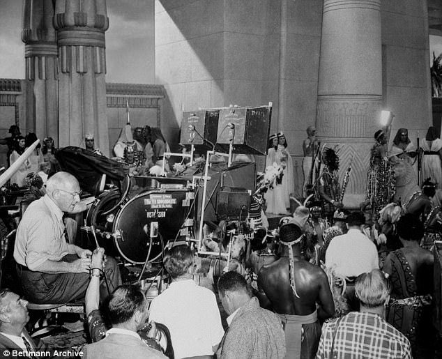 The Lost City of DeMille finds its origin in 1923, when the director ordered the spectacle set including detailed gates, pharaohs and pyramids to be built for The Ten Commandments 