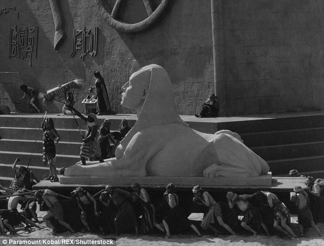 The movie is lauded for its 'immense and stupendous' set and was known for stellar special effects - including the scene where the Red Sea is parted