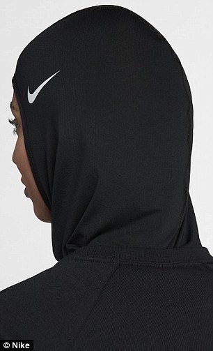 Online shopping: The garment will also be sold on Nike's US website starting on Thursday