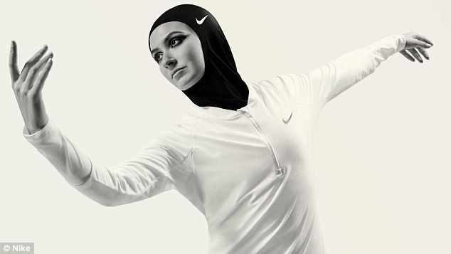 Technical: Emirati figure skater Zahra Lari is the third athlete featured in the ads for the Nike Pro Hijab, made out of mesh for increased breathability