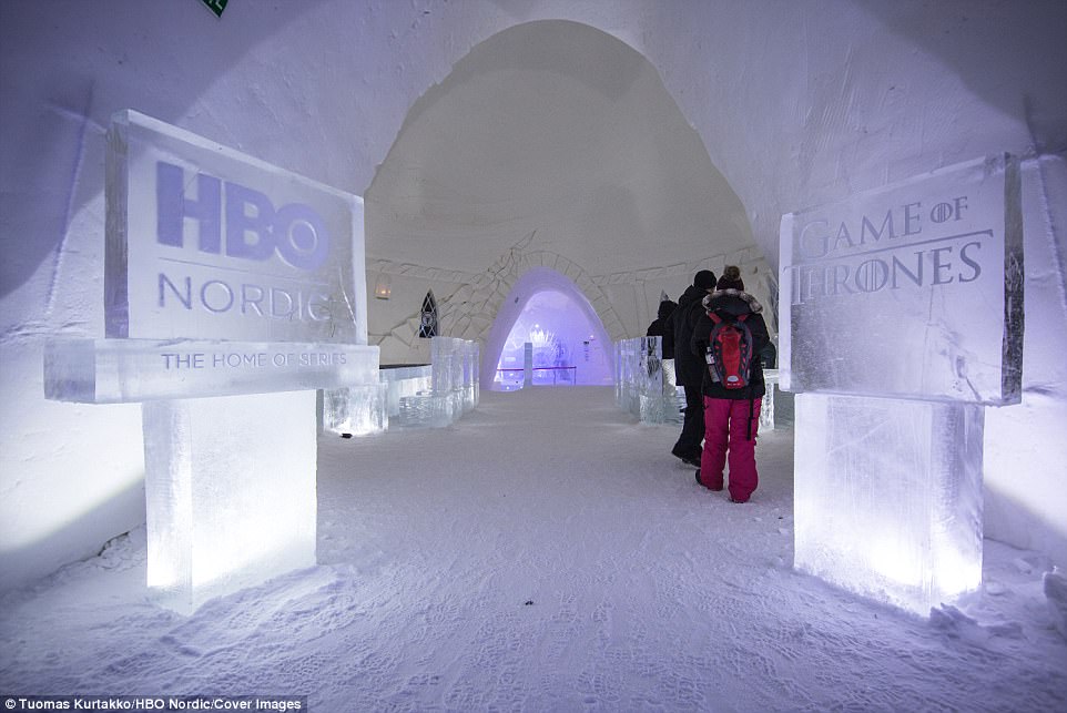 The hotel has been built in collaboration with HBO, the network behind the smash-hit series that has captivated viewers around the world 