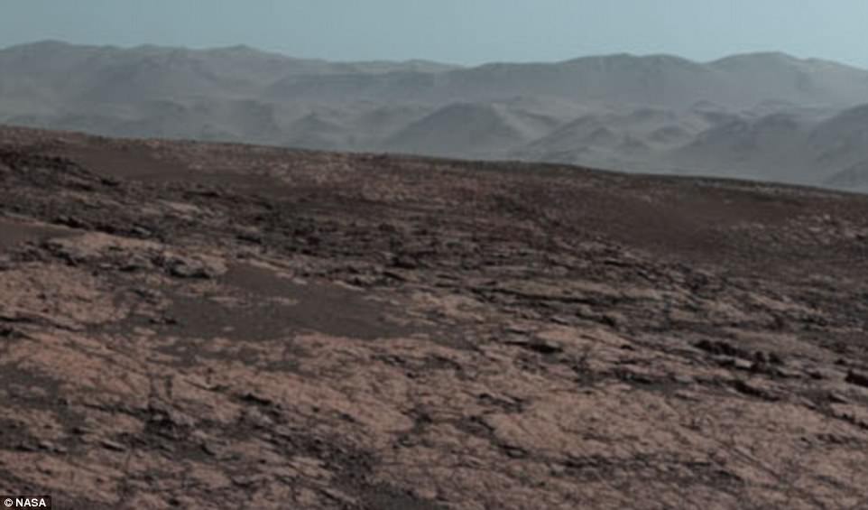 Due to its success, the mission has been extended indefinitely and has now been active for over 2,000 days, sending back thousands of pictures during its lonely mission. Last week, Nasa released an incredible panoramic view of the surface of Mars (pictured) created using images taken by the rover's array of cameras
