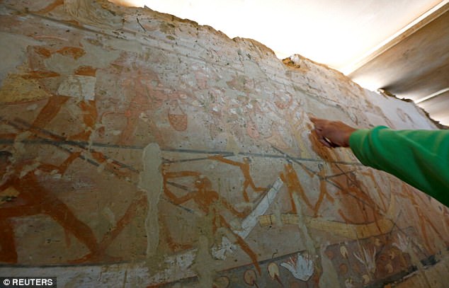 According to the ministry, the archaeological mission behind the discovery started excavation work last October