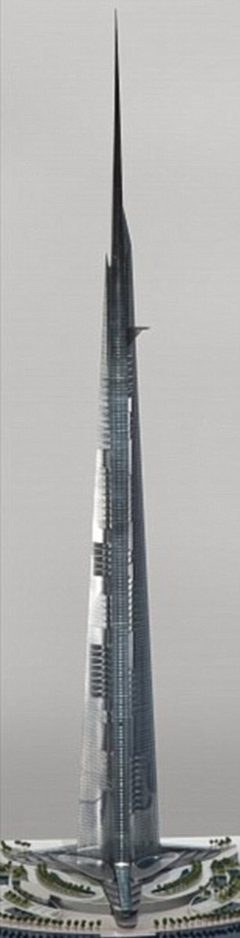Pictured is a model of the building