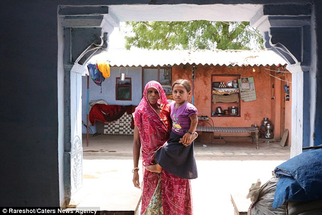 Miss Kumari was born a healthy child and grew normally until the age of three. But her family said she stopped growing once she started walking