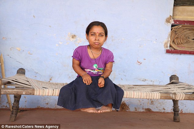 Her only worry is to live healthy so she can continue stitching dresses and living an independent life in absence of a spouse to look after her
