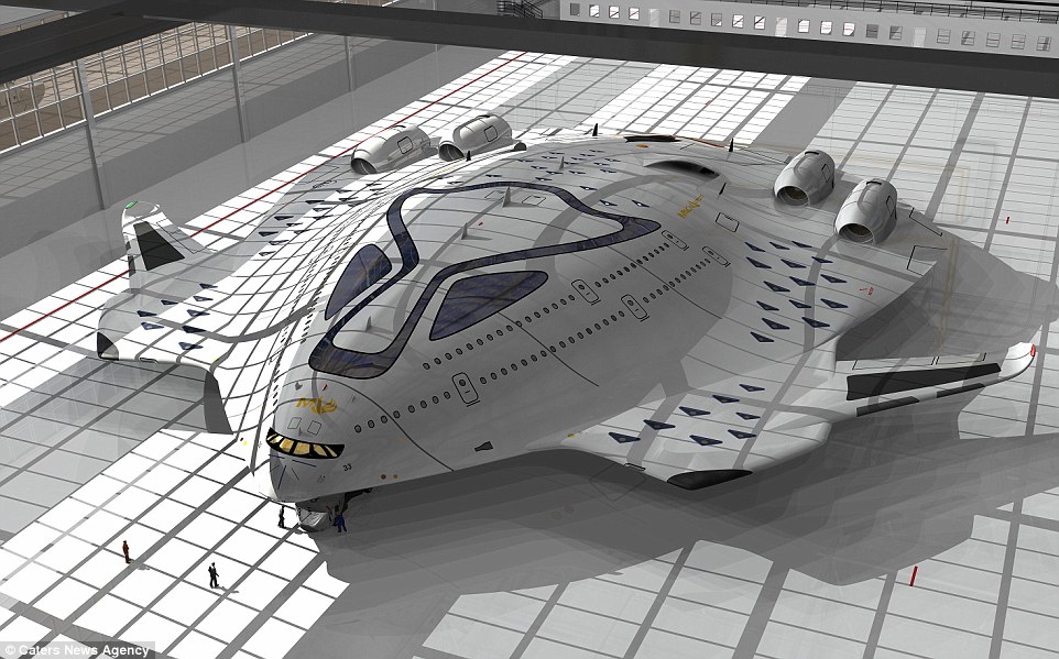 According to designer Oscar Vinals, the craft, which he hopes will revolutionize the aeronautic industry, will run primarily on a compact fusion reactor (CFR)