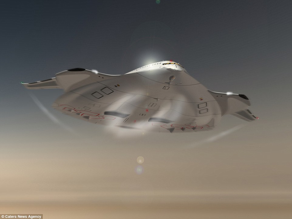 Plasma actuators control the airflow over the supersonic aircraft's fuselage and wings. This could help optimise its performance and help it go faster