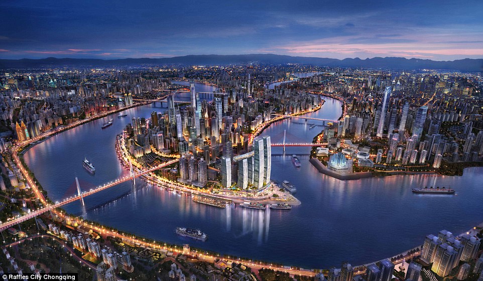 49f797e400000578-5469297-image-a-31_1520439038318 The complex is situated in one of the oldest parts of mega metropolis Chongqing, which is home to around 30 million people
