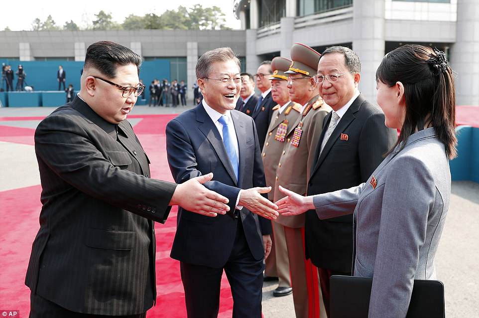 If there were any doubt before about what an important role Kim's sister Kim Yo Jong plays in his life, it was banished as she seemed to spend almost the entire day at his side
