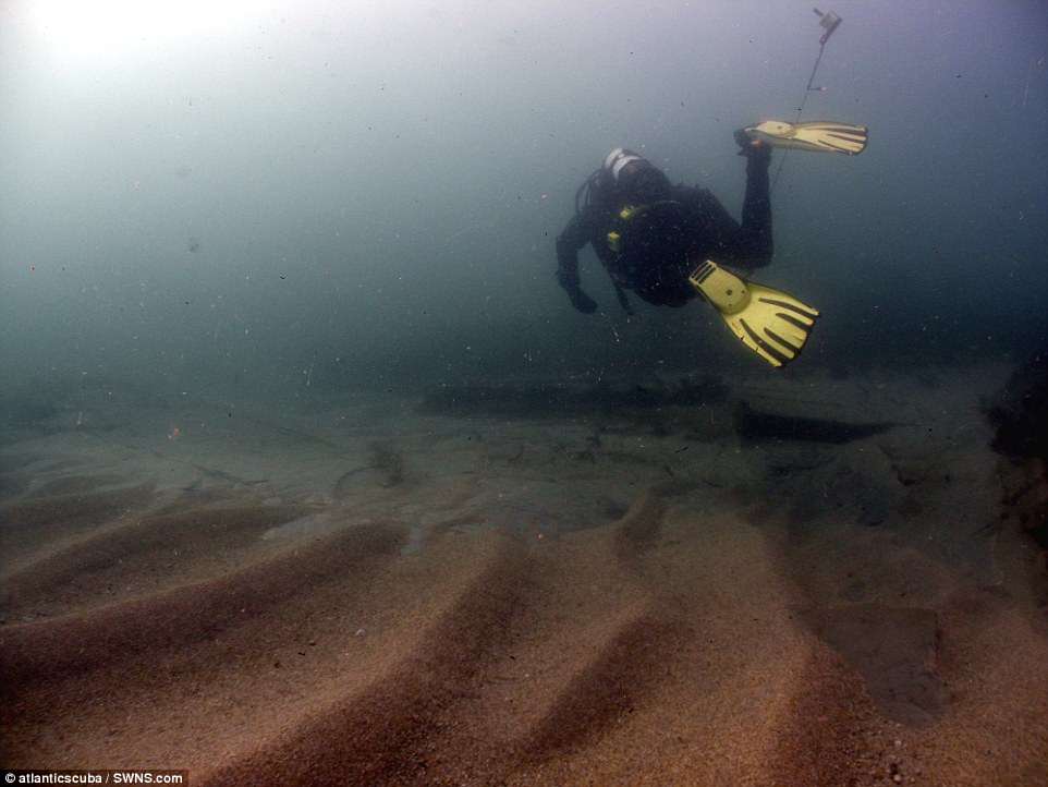 The shipwreck treasures of the merchant ship President near Loe Bar, near Porthleven, Cornwall