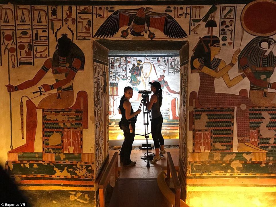 Experius VR teamed up with Curiosity Stream to document the ancient tomb that lies in Egypt¿s Valley of the Queens. The breathtaking new virtual reality experience will transport you right into the 3,000-year-old tomb of the Egyptian queen, Nefertari