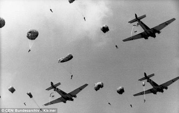 The Junckers JU-52, nicknamed Iron Annie, was considered the workhorse transport plane of the Third Reich - capable of carrying 18 armed soldiers, a number of fitted machine guns and up to 1,100 lbs of bombs
