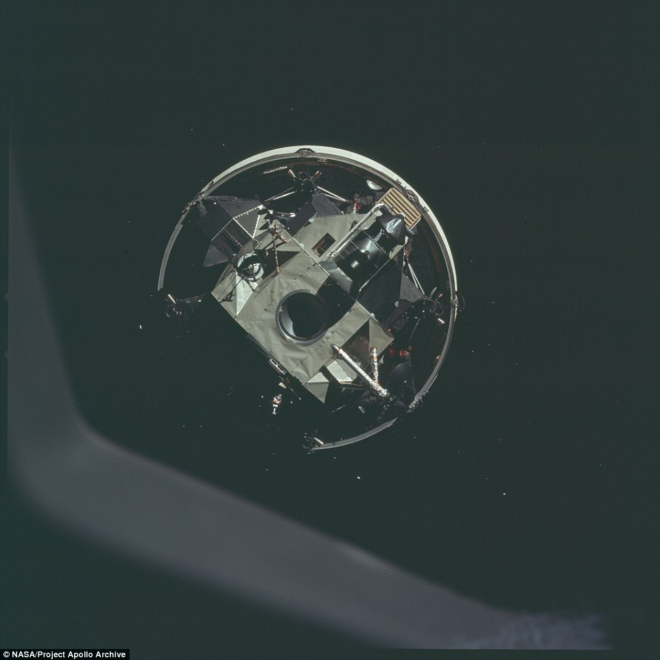 As well as these images taken by the astronauts, there was also a broadcast feed that was watched by 600 million people around the world when it occurred on July 20, 1969