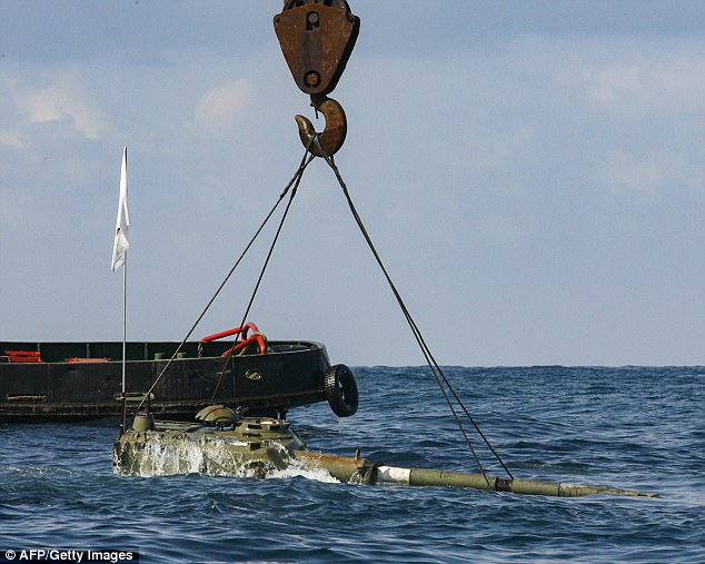 Once the tank is below the surface, algae will build, attracting egg-laying fish to the region following recent destruction 