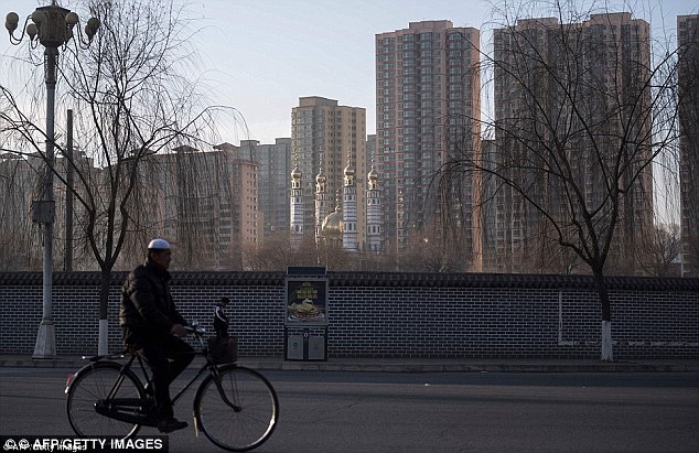 The Hui number nearly 10 million, half of the country's Muslim population in China (file photo)