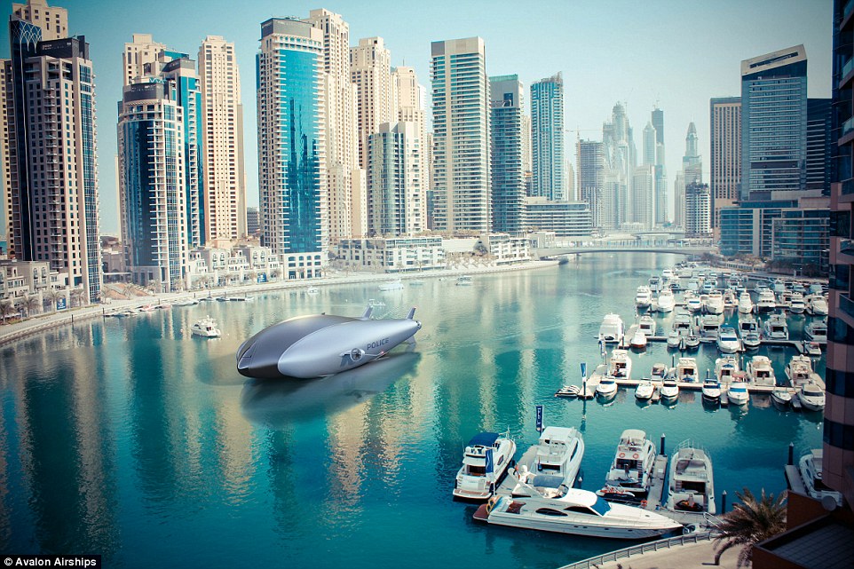 The zero-emission vehicle, dubbed Eon, is designed by British aviation firm Avalon Airships to be a fully autonomous aircraft that lands on water, allowing it to access a range of difficult-to-reach locations
