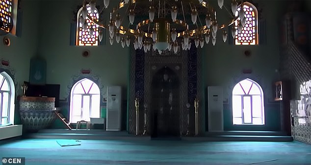 5196690-6293737-image-a-3_1539945834786 It is thought that the mistake was a relic from the old mosque meaning villagers may have been praying in the wrong direction for more than 37 years