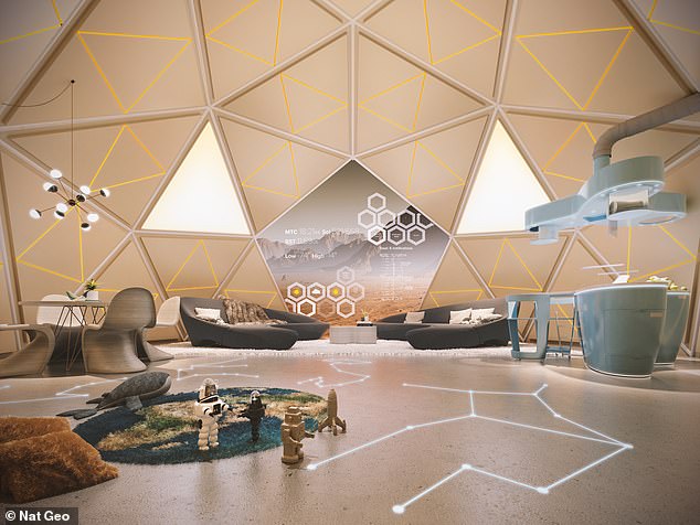 5876930-0-image-a-7_1541584762217 Atop the martian property mountain sits a proposed £2.5 million ($3.3 million) mansion which comes complete with a private garden, gym, spa, car-port and a games room