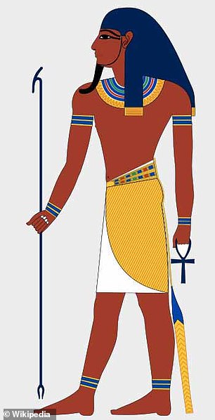 5882512-6358689-image-a-43_1541594820982 Atum was the father of the gods, creating the first divine couple, Shu and Tefnut, from whom all the other gods are descended