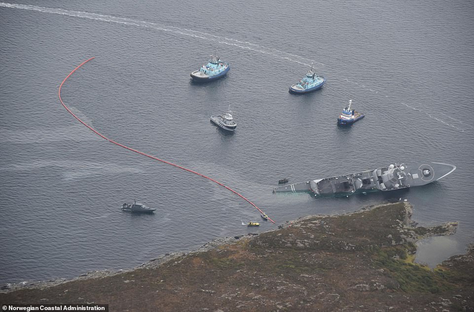 5957582-6366613-norwegian_lieutenant_colonel_ivar_moen_said_the_armed_forces_is_-m-10_1541721847404 Norwegian Lieutenant Colonel Ivar Moen said: 'The armed forces is now reviewing all the means available in the region to assist the KNM Helge Ingstad'