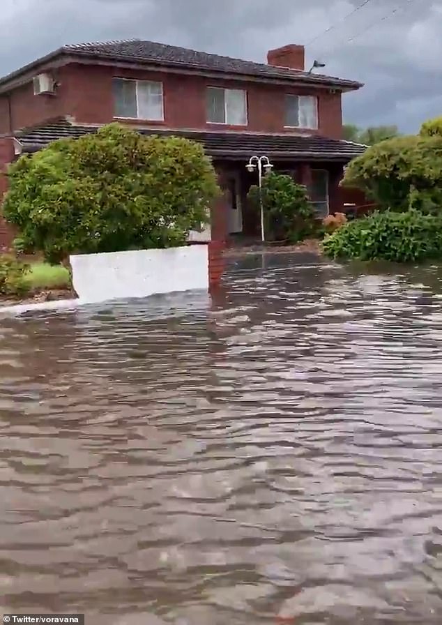 7448302-6495975-image-m-9_1544834435085 Flash flooding hit parts of Victoria due to the severe thunderstorms and rainfall that lashed the city over the last few days