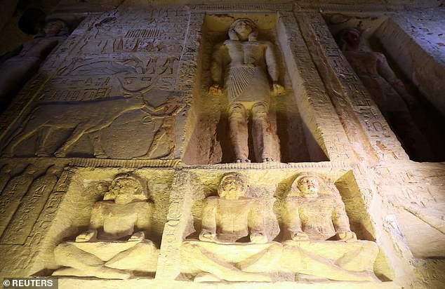 7474092-6498949-image-a-238_1544915314545 Saqqara served as the necropolis for Memphis, the capital of ancient Egypt for more than two thousand years