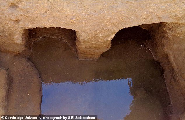 8104278-6555585-image-m-40_1546555845985 In addition, the researcher also found a massive well area for collecting water, with a series of large pools that held thousands of gallons of water