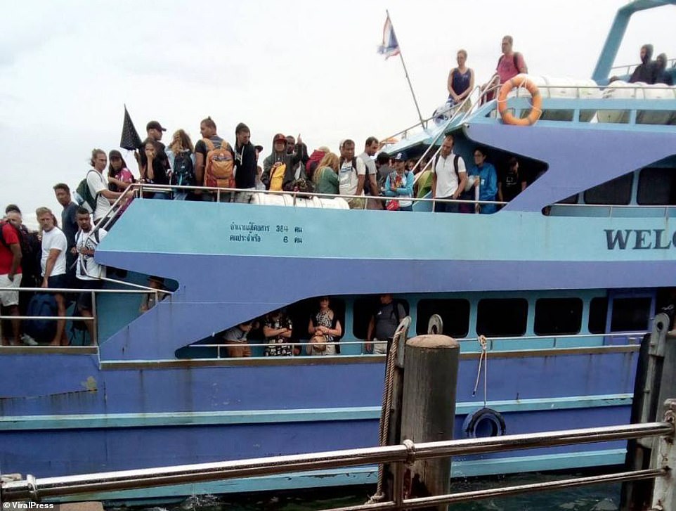 8122914-6556803-image-m-15_1546599045805 Police said hotels and restaurants had been trying to persuade the tourists to stay so as not to lose valuable business