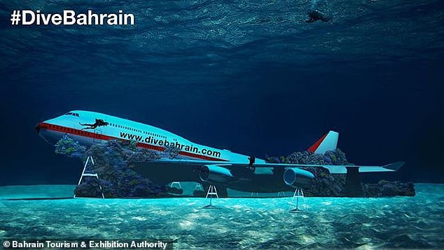 8927150-6626853-a_sunken_jumbo_jet_is_set_to_become_the_focal_point_of_a_massive-a-9_1548329862629 A sunken jumbo jet is set to become the focal point of a massive underwater theme park (rendering of the project above) in Bahrain, which will open this summer