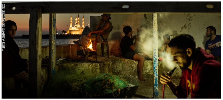 نهاية يوم هادئ، طرابلس، لبنان، عام 2018 نهاية يوم هادئ، طرابلس، لبنان، عام 2018