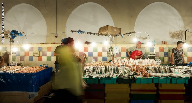 سوق سمك، تونس، تونس، عام 2018 سوق سمك، تونس، تونس، عام 2018